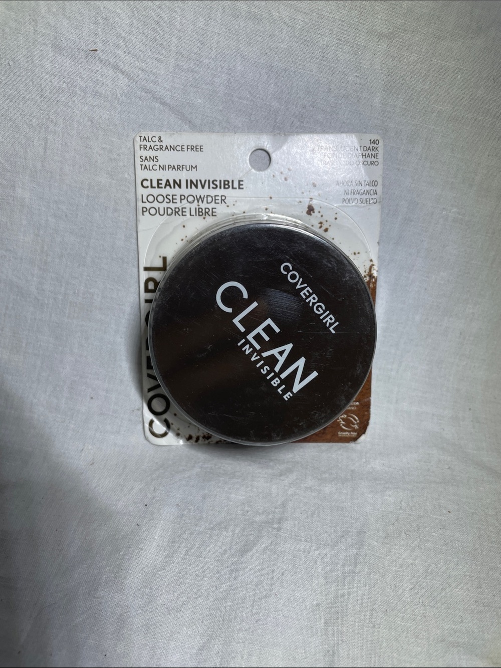 COVERGIRL Clean Invisible Loose Powder – Black & White Packaging